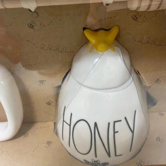 Rae Dunn Queen Bee Mug & Honey Pot Set New With Tags! - Picture 3 of 4